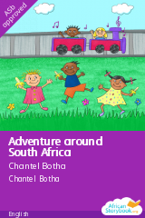 Cover of Adventure around South Africa by Chantel Botha