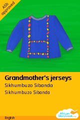 Cover of Grandmother's jerseys by Sikhumbuzo Sibanda