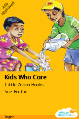 Cover of Kids Who Care by Little Zebra Books