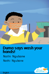Cover of Duma says wash your hands! by Nathi Ngubane