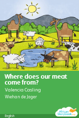 Cover of Where does our meat come from? by Valencia Casling