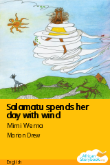 Cover of Salamatu spends her day with wind by Mimi Werna