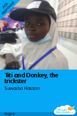 Cover of Titi and Donkey, the trickster by Suwaiba Hassan