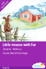 Cover of Little mouse with fur by Zanele Ndlovu