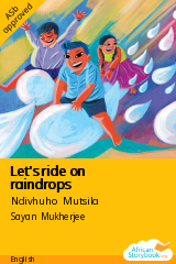 Cover of Let's ride on raindrops by Ndivhuho Mutsila