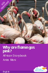 Cover of Why are flamingos pink? by Connie Makgabo