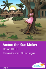 Cover of Amina the Sun Maker by Aisha Nelson