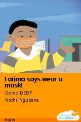 Cover of Fatima says wear a mask! by Nathi Ngubane