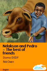 Cover of Ndakson and Pedro – The best of friends by Ruth Odondi