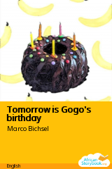 Cover of Tomorrow is Gogo's birthday by Marco Bichsel, Bernadette Biedermann and Kim Thoma