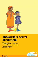Cover of Thokozile's secret Treatment by Thenjiwe Lebesa