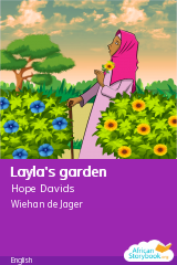 Cover of Layla's garden by Hope Davids