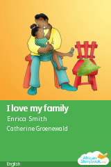 Cover of I love my family by Enrica Smith