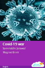 Cover of Covid-19 war by Samriddhi Jaiswal