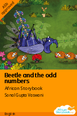 Cover of Beetle and the odd numbers by African Storybook, William Jiyana