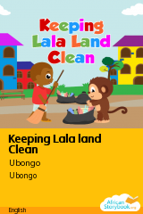 Cover of Keeping Lala land Clean by Ubongo