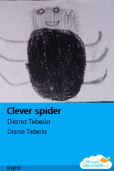 Cover of Clever spider by Diana Tebeila
