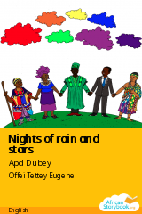 Cover of Nights of rain and stars by Apd Dubey