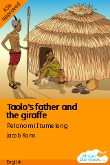 Cover of Taolo's father and the giraffe by Pelonomi Itumeleng