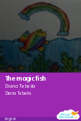 Cover of The magic fish by Diana Tebeila