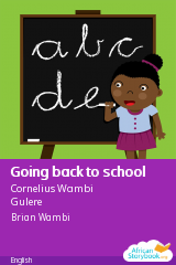 Cover of Going back to school by Cornelius Wambi Gulere