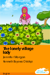 Cover of The lonely village lady by Jennifer Morgan