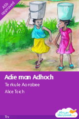 Cover of Adie man Adhoch, a Tiv picture book