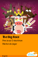 Cover of The Big Race by Precious Ovbokhan