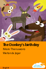 Cover of The Donkey's birthday by Niluki Thenuwara