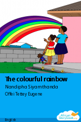 Cover of The colourful rainbow by Nandipha Siyamthanda