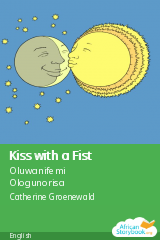 Cover of Kiss with a Fist by Oluwanifemi Ologunorisa