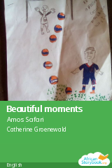 Cover of Beautiful moments by Amos Safari