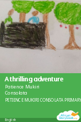 Cover of A thrilling adventure by Patience Mukiri Consolata
