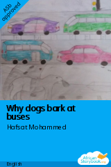 Cover of Why dogs bark at buses by Hafsat Mohammed