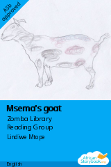 Cover of Msema's goat by Zomba Library Reading Group