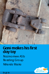 Cover of Gani makes his first clay toy by Nazinomwe ASb Reading Group