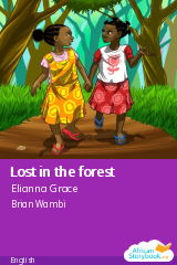 Cover of Lost in the forest by Elianna Grace
