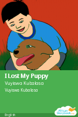 Cover of I Lost My Puppy by Vuyiswa Kubalasa