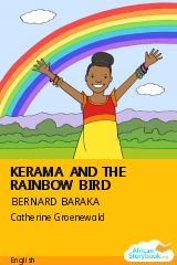 Cover of KERAMA AND THE RAINBOW BIRD by BERNARD BARAKA