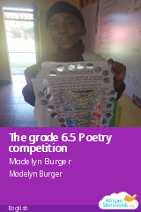 Cover of The grade 6.5 Poetry competition by Madelyn Burger