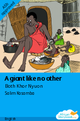 Cover of A giant like no other by Both Khor Nyuon