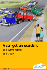 Cover of A car got an accident by Leo Mwendwa