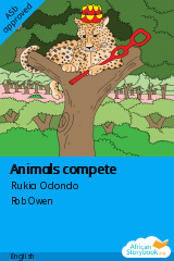 Cover of Animals compete by Rukia Odondo