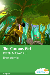 Cover of The Curious Girl by KEITH MASAVIRU