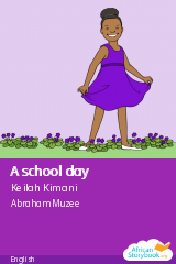 Cover of A school day by Keilah Kimani