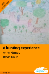 Cover of A hunting experience by Anne Kamau