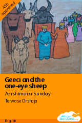 Cover of Geeci and the one-eye sheep by Aershimana Sunday