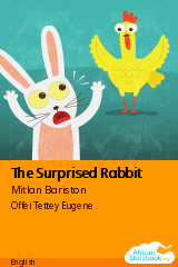 Cover of The Surprised Rabbit by Mitlan Bariston, Jannah Kolper