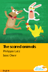 Cover of The scared animals by Philippa Lutz