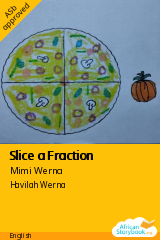 Cover of Slice a Fraction by Mimi Werna